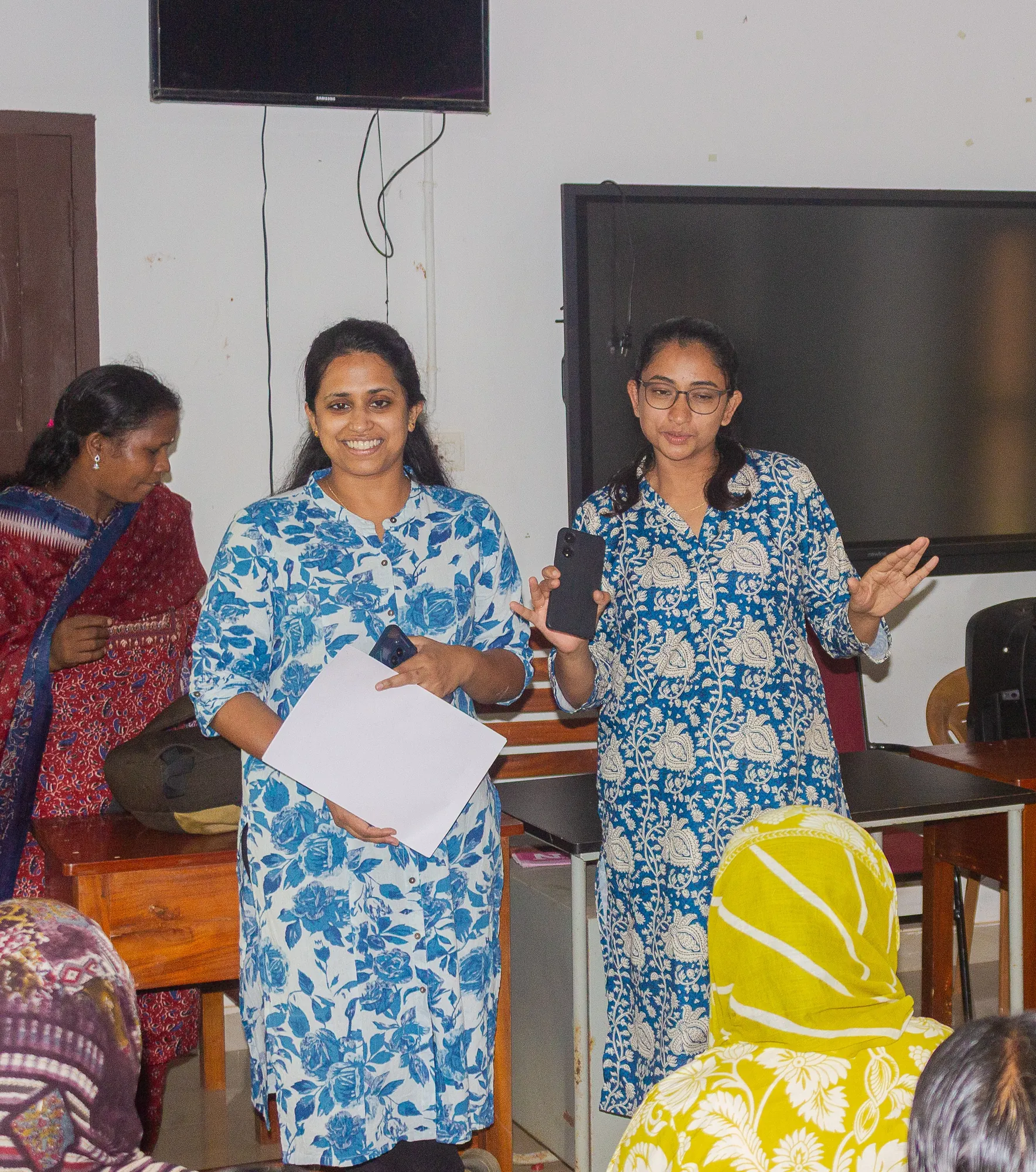 Pilot session of the Healthy Ageing Programme with older adults in Wayanad